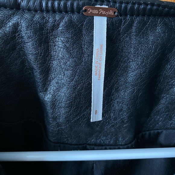 Free People Leather Jacket - Picture 4 of 4